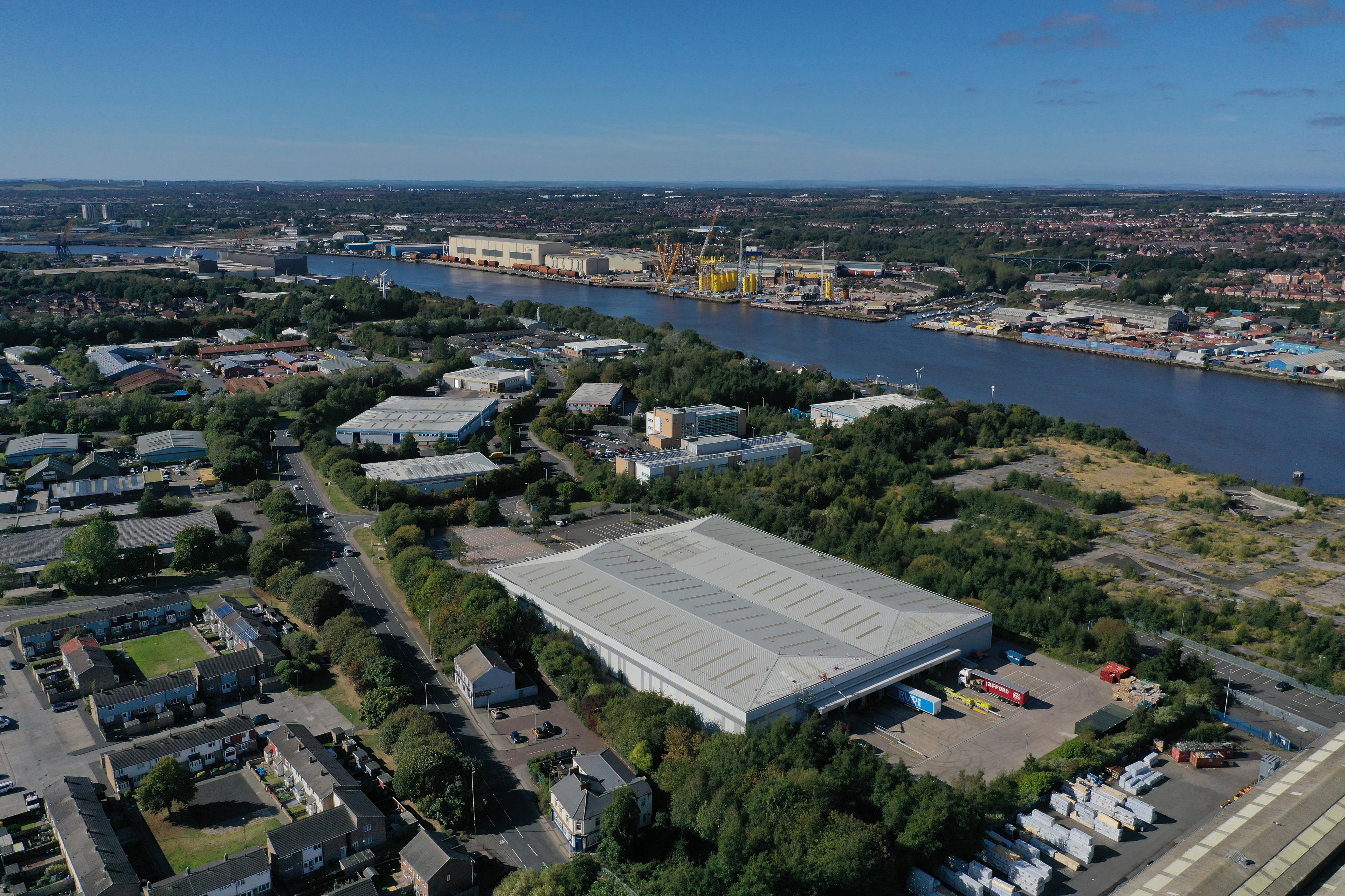 Mileway's Viking Industrial Park, South Tyneside, UK